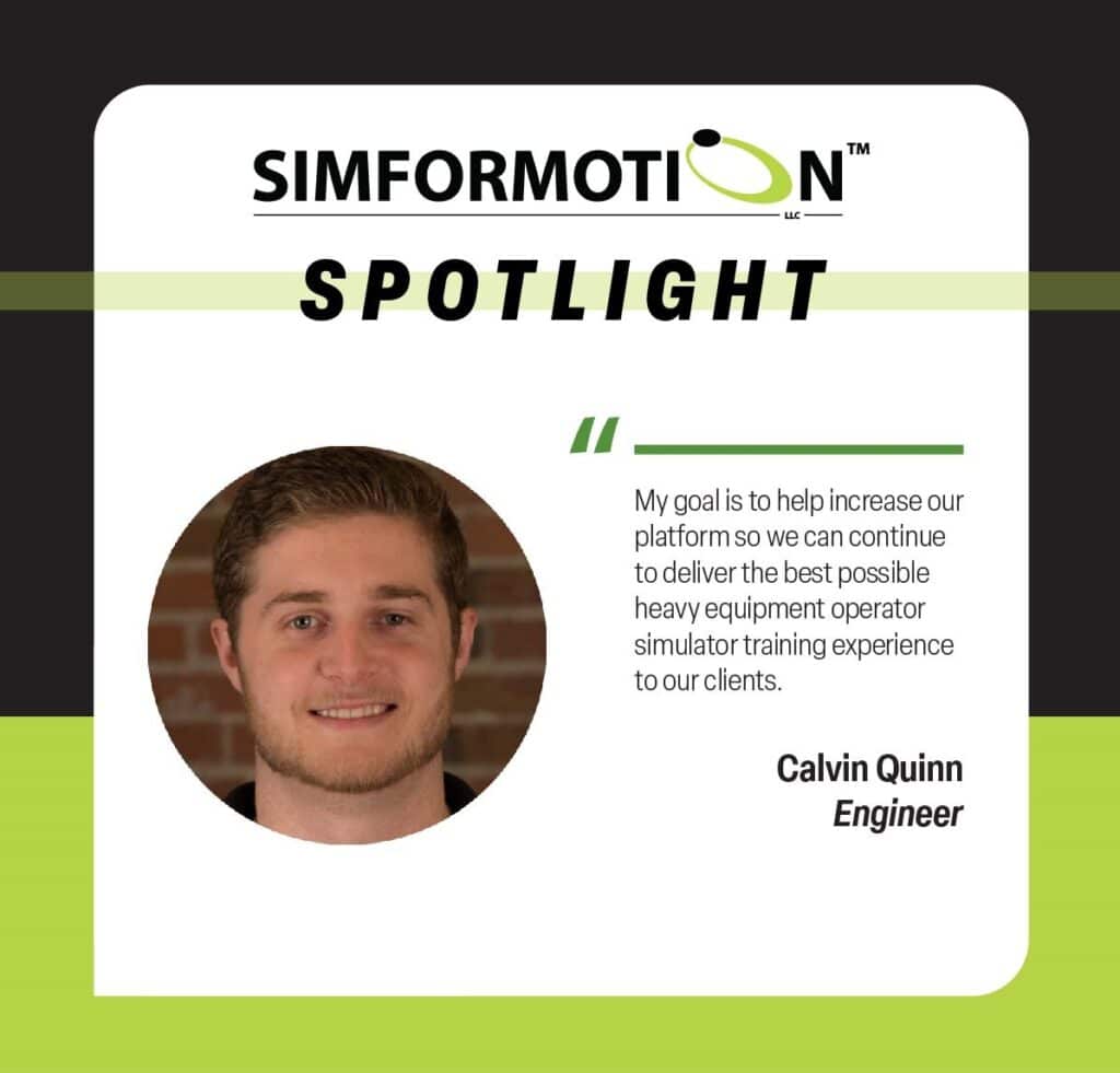 Simformotion Spotlight Calvin Quinn