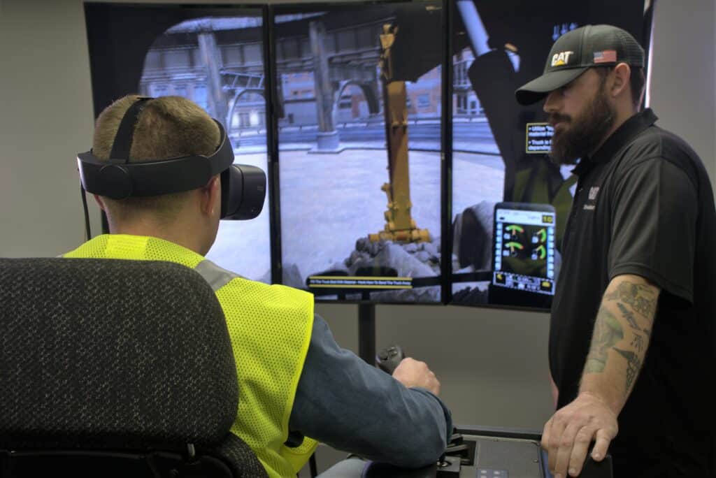 Cat Simulators Excavator Training