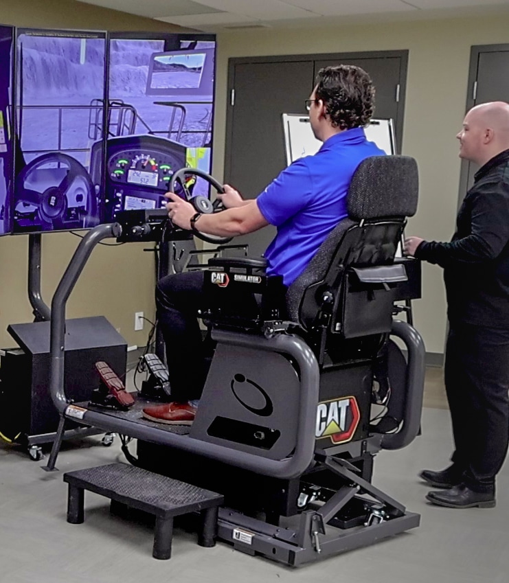 IUOE 955 uses Cat Simulators to train operators2